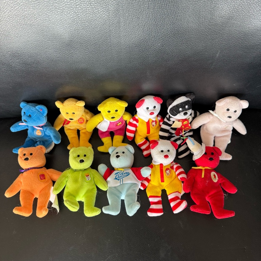 McDonald’s 25th Anniversary TY Bears Beanie Babies